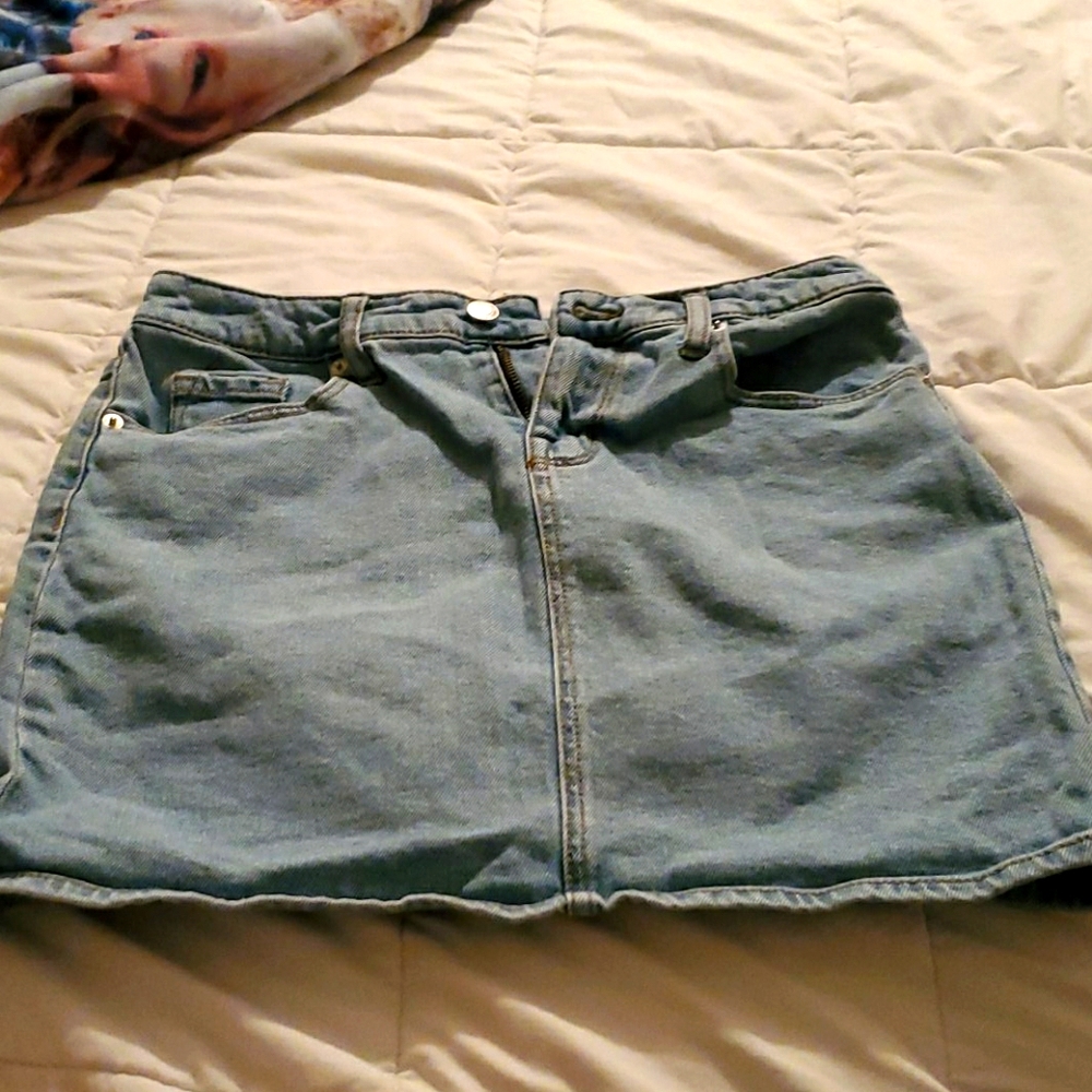 Denim skirt